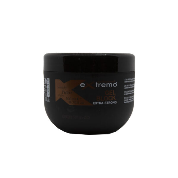 Gel Block professionale extra strong per capelli 500 ml - Extremo